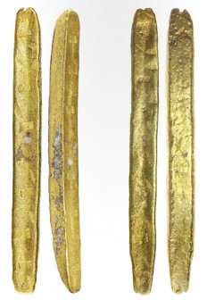  Complete Colombian gold bar. From the Atocha (1622)
