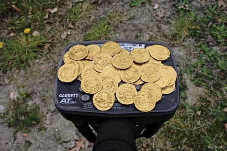 Клад золотых византийских монет
