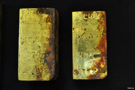 Клад золота на месте крушения парохода «Центральная Америка»