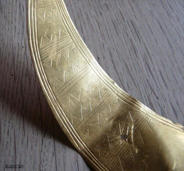 Золотое ожерелье эпохи бронзового века