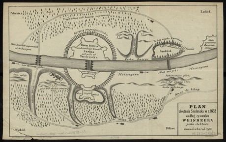 План осады Смоленска в 1633 году