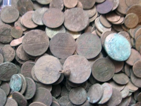 Клад медных монет (империя)