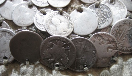 Монисто с монетами XVIII - начала XX веков