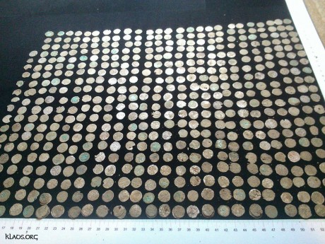 Клад серебряных монет из Румынии