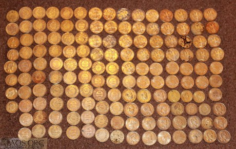 Клад золотых монет из Румынии