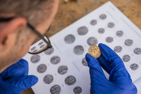 В Кейсарии нашли клад золотых монет